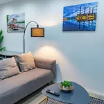 Apartamento Hannibal - Design Studio-apartment Tulpe 9, Parkplatz, Kueche, Highspeed-wlan