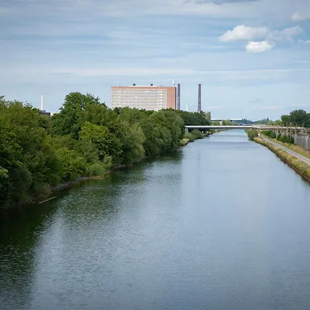 아파트 Hannibal - Design Studio-apartment Tulpe 9, Parkplatz, Kueche, Highspeed-wlan