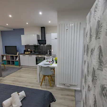 Hannibal - Design Studio-apartment Tulpe 9, Parkplatz, Kueche, Highspeed-wlan 볼프스부르크