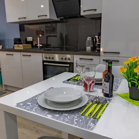 아파트 Hannibal - Design Studio-apartment Tulpe 9, Parkplatz, Kueche, Highspeed-wlan