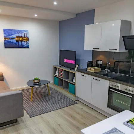 Apartment Hannibal - Design Studio-apartment Tulpe 9, Parkplatz, Kueche, Highspeed-wlan Wolfsburg