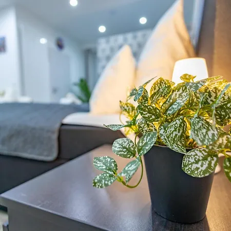 Apartmán Hannibal - Design Studio-apartment Tulpe 9, Parkplatz, Kueche, Highspeed-wlan