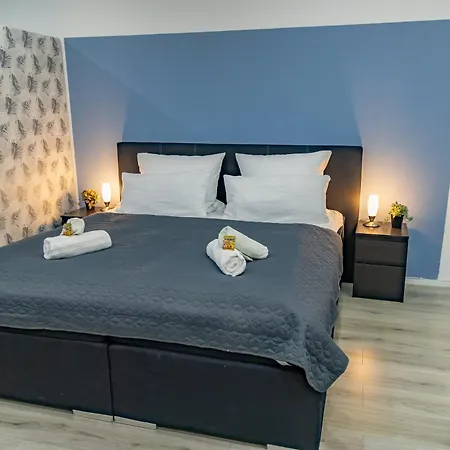 Hannibal - Design Studio-apartment Tulpe 9, Parkplatz, Kueche, Highspeed-wlan 아파트 볼프스부르크