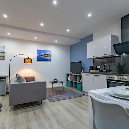 Hannibal - Design Studio-apartment Tulpe 9, Parkplatz, Kueche, Highspeed-wlan Apartmán *