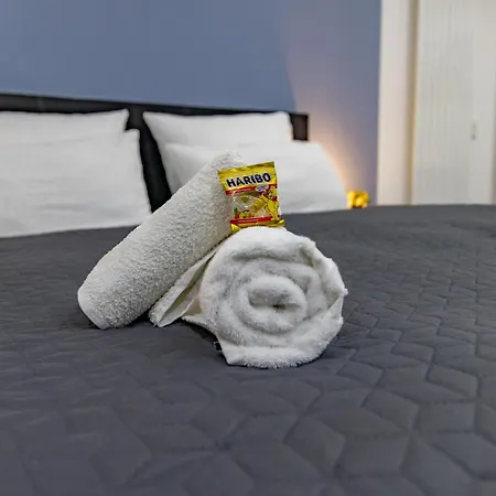 아파트 Hannibal - Design Studio-apartment Tulpe 9, Parkplatz, Kueche, Highspeed-wlan *