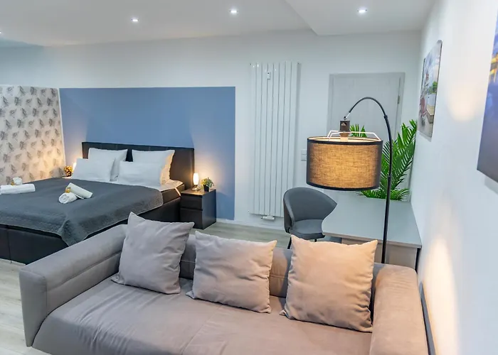 Hannibal - Design Studio-apartment Tulpe 9, Parkplatz, Kueche, Highspeed-wlan * וולפסבורג