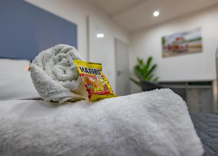 דירה Hannibal - Design Studio-apartment Tulpe 9, Parkplatz, Kueche, Highspeed-wlan *