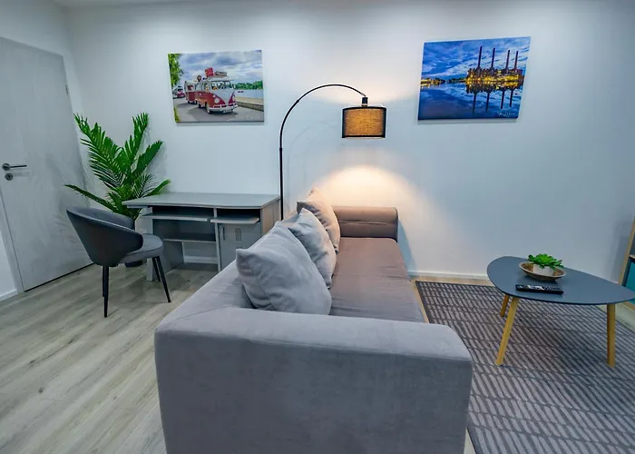 דירה Hannibal - Design Studio-apartment Tulpe 9, Parkplatz, Kueche, Highspeed-wlan *