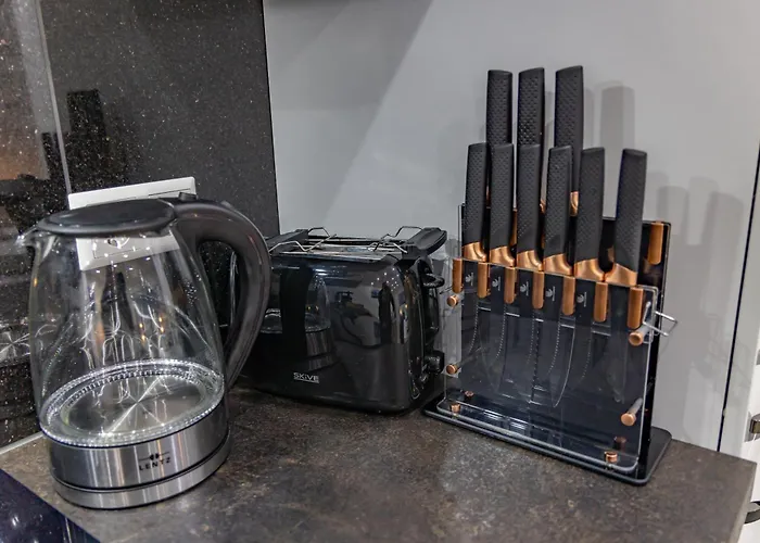 Hannibal - Design Studio-apartment Tulpe 9, Parkplatz, Kueche, Highspeed-wlan * וולפסבורג