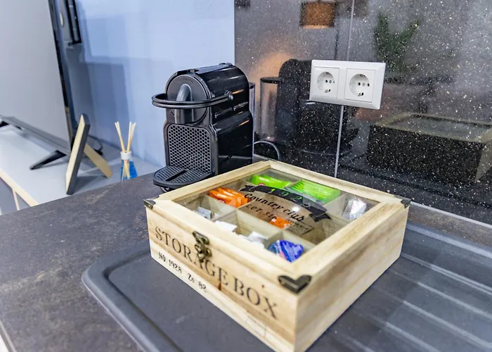 Hannibal - Design Studio-apartment Tulpe 9, Parkplatz, Kueche, Highspeed-wlan *