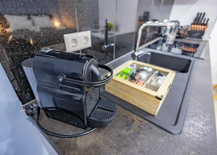 Hannibal - Design Studio-apartment Tulpe 9, Parkplatz, Kueche, Highspeed-wlan * וולפסבורג