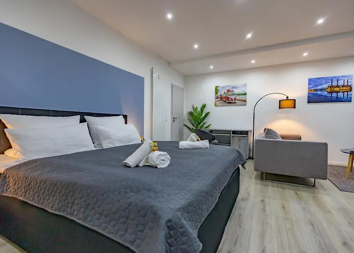 דירה Hannibal - Design Studio-apartment Tulpe 9, Parkplatz, Kueche, Highspeed-wlan וולפסבורג