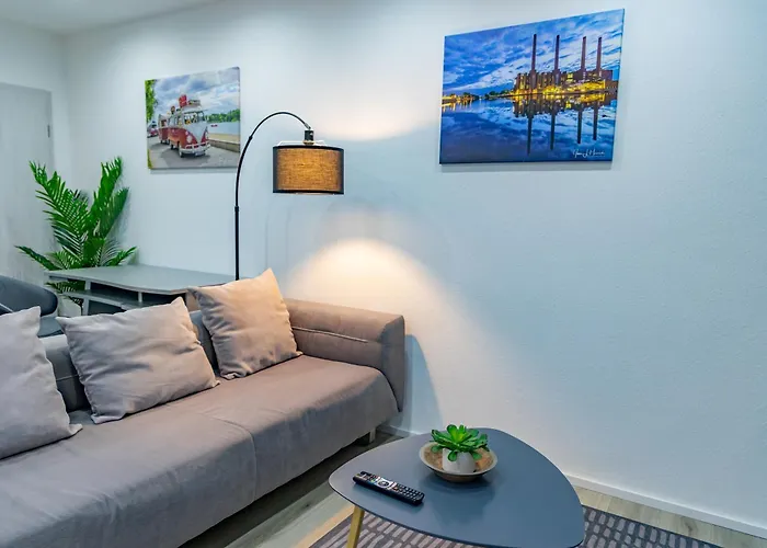 דירה Hannibal - Design Studio-apartment Tulpe 9, Parkplatz, Kueche, Highspeed-wlan