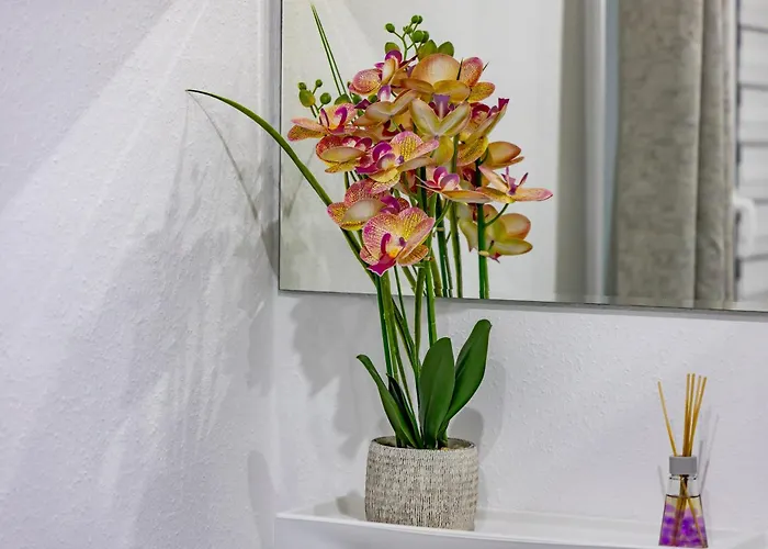 Hannibal - Design Studio-apartment Tulpe 9, Parkplatz, Kueche, Highspeed-wlan * וולפסבורג