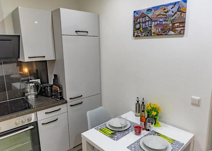 Hannibal - Design Studio-apartment Tulpe 9, Parkplatz, Kueche, Highspeed-wlan *