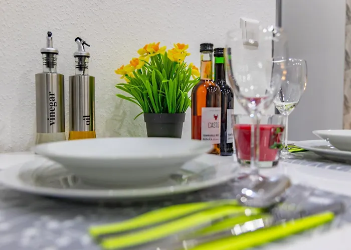 Hannibal - Design Studio-apartment Tulpe 9, Parkplatz, Kueche, Highspeed-wlan