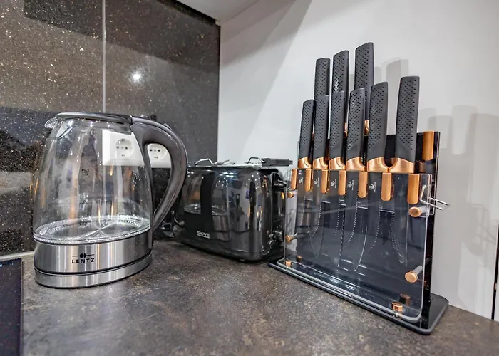 דירה Hannibal - Design Studio-apartment Tulpe 9, Parkplatz, Kueche, Highspeed-wlan *