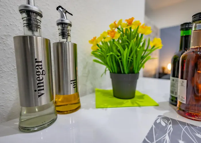 Hannibal - Design Studio-apartment Tulpe 9, Parkplatz, Kueche, Highspeed-wlan