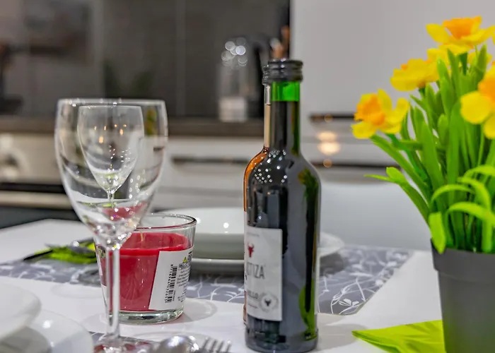 Hannibal - Design Studio-apartment Tulpe 9, Parkplatz, Kueche, Highspeed-wlan